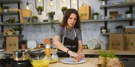 Maja Jalšovec: Losos s holandez umakom i pommes suffleom punjenim mousseom od kozica - 10