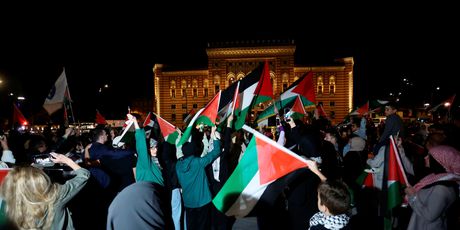 U Sarajevu održan prosvjed podrške Palestincima - 1