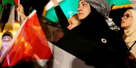 U Sarajevu održan prosvjed podrške Palestincima - 2