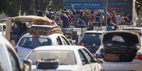 Palestinci bježe na jug Gaze