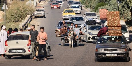 Palestinci bježe na jug Gaze