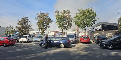 Požar autopraonice u zagrebačkoj Dubravi - 2