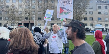 Prosvjed podrške Palestini - 1