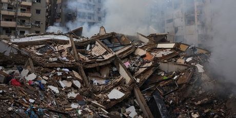 Razrušene ulice Bejruta jutro nakon kopnene invazije izraelske vojske - 2