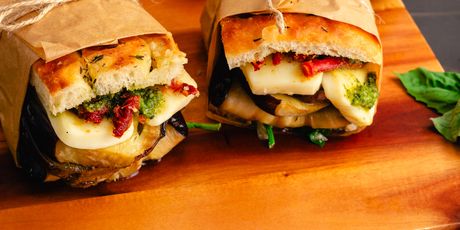 Mediteranski sendviči s foccaciom