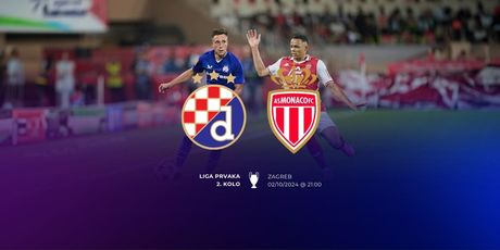 DINAMO - MONACO, prijenos