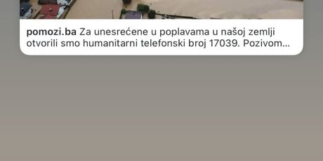 Poznate osobe traže pomoć za poplavljena područja - 1