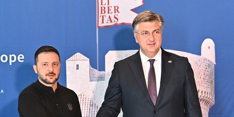 Volodimir Zelenski i Andrej Plenković u Dubrovniku - 7