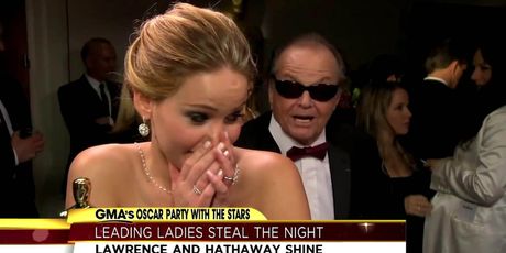 Jennifer Lawrence i Jack Nicholson - 4