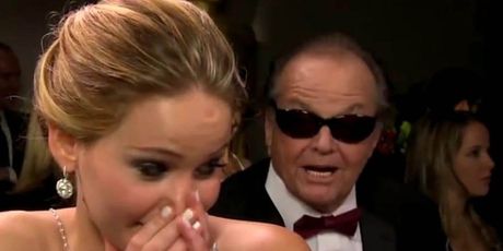 Jennifer Lawrence i Jack Nicholson