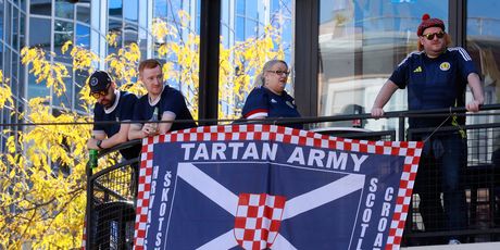 Škotski navijači u Zagrebu