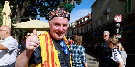 Škotski navijači u Zagrebu