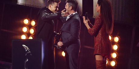 Liam Payne i Simon Cowell