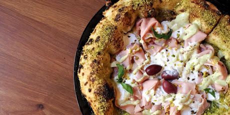 Pizza mortadella u pivnici Cont u Rijeci