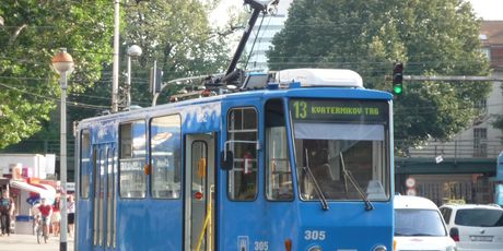 Tramvaj broj 13 danas vozi na relaciji Kvaternikov Trg - Žitnjak