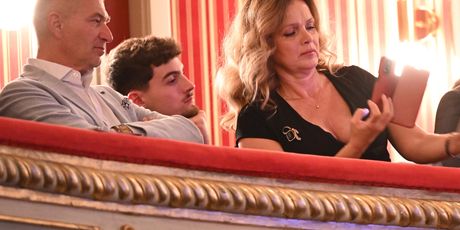 Sandra Bagarić sa sinom i suprugom