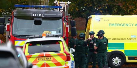 Hitne službe na mjestu napada u Manchesteru