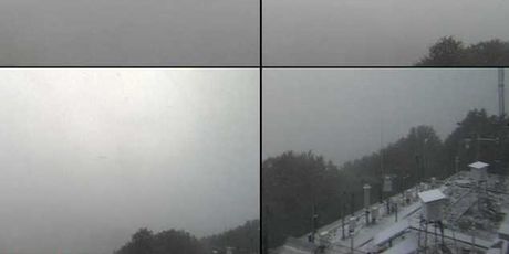 Pao prvi snijeg na Platku i Zavižanu - 1