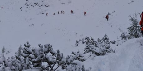 Potraga slovenske Gorske službe za nestalim Hrvatima - 2