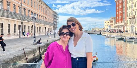 Lejla Filipović s majkom