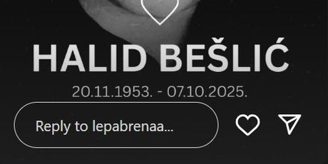 Lepa Brena oprostila se od Halida Bešlića - 3