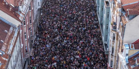 Pogled iz zraka na Srajevo - 1