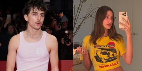 Timothee Chalamet i Hailey Bieber