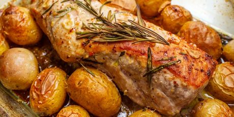 Zapečeni lungić s krumpirom