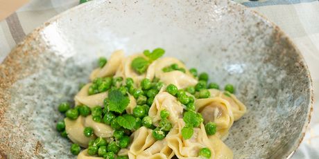 Tortellini s graškom i limunom