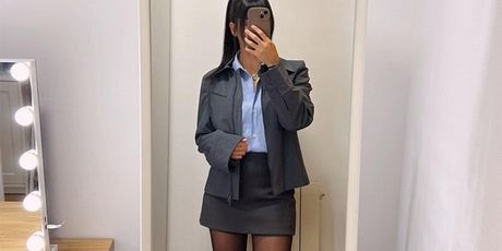 Jesenski outfit s košuljom - 1