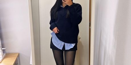 Jesenski outfit s košuljom - 2