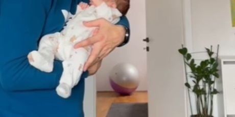 Marko Petrić s kćerkicom - 1