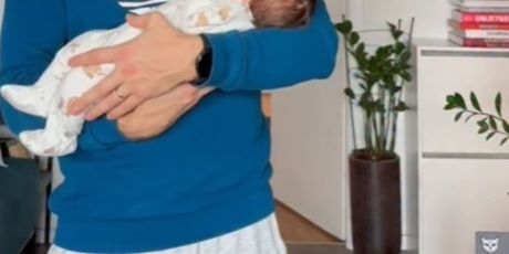 Marko Petrić s kćerkicom - 2