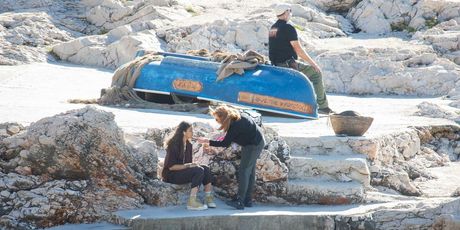 Snimanje serije Outer Banks na plaži Danče u Dubrovniku