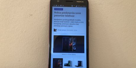 Nokia 3.1 (Foto: Hrvoje Jurman)
