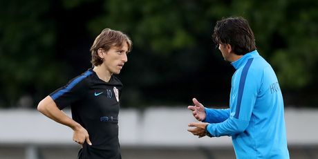 Zlatko Dalić i Luka Modrić (Photo: Igor Kralj/PIXSELL)