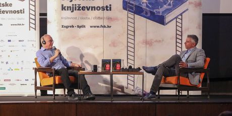 David Grossman na Festivalu Hrvatske književnosti (Foto: AFP) - 2