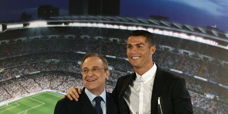 Florentino Perez i Cristiano Ronaldo (Foto: AFP)