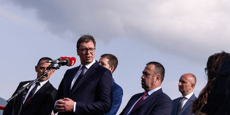Aleksandar Vučić na Kosovu (Foto: AFP)