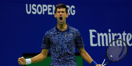 Novak Đoković slavi pobjedu na US Openu (Foto: AFP)