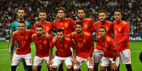Momčad Španjolske (Foto: AFP)