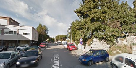 Spinčićeva ulica u Splitu (Screenshot: Google Maps)