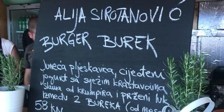 Burger burek