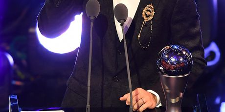 Šampionski govor Luke Modrića (Foto: AFP)