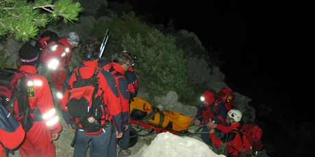 Akcija spašavanja 1 (Foto: HGSS Makarska)