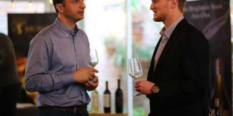 Saša Špiranec i brend ambasador vinarije Bryan Steinsapir