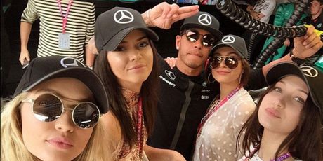 Lewis Hamilton i Kendall Jenner (Foto: Instagram)