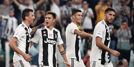 Mario Mandzukić, Paulo Dybala, Cristiano Ronaldo i Emre Can (Foto: AFP)