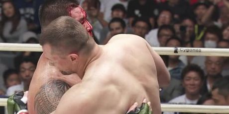 Cro Cop i Martinez u zagrljaju (Screenshot)