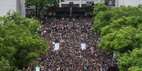 Prosvjed u Hong Kongu (Foto: AFP) - 1